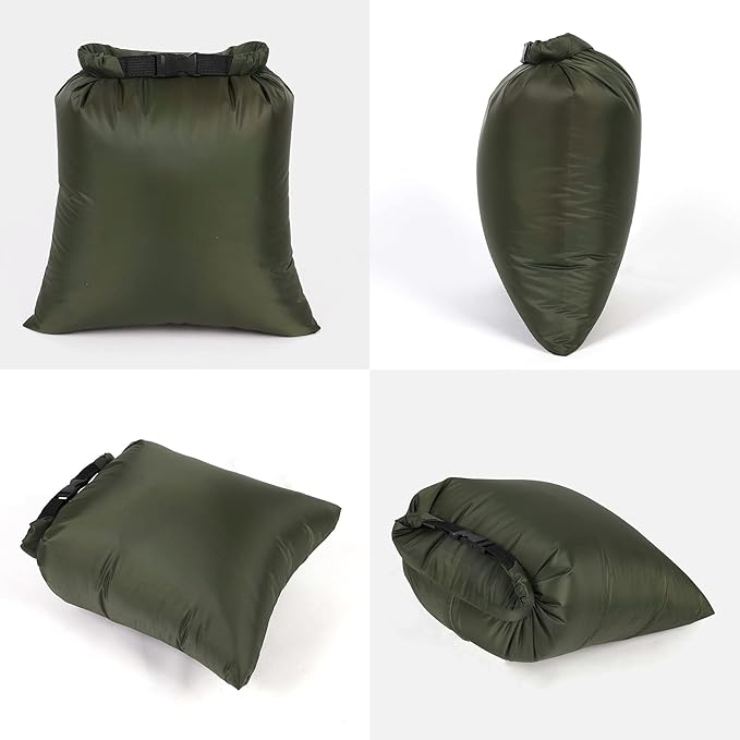Dry Bags Waterproof Set, 5 Packs Ultralight Waterproof Bags Small Stuff Sack Water Proof Bag Dry Packs, Outdoor Dry Bag Keep Gear Dry for Backpacking Hiking Boating Camping Travel