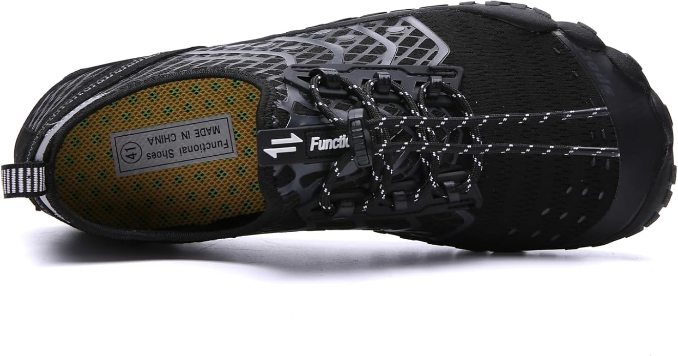 UBFEN Water Shoes Aqua Swim Shoes Mens Womens Beach Sports Quick Dry Barefoot for Boating Fishing Diving Surfing