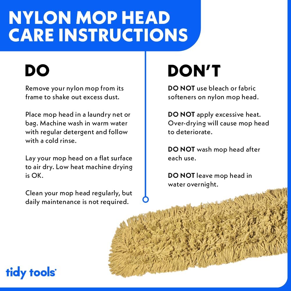 36 Inch Yellow Commercial Dust Mop & Floor Sweeper with Extendable Handle – Mop for Hardwood, Tile, and Concrete Floor Cleaning