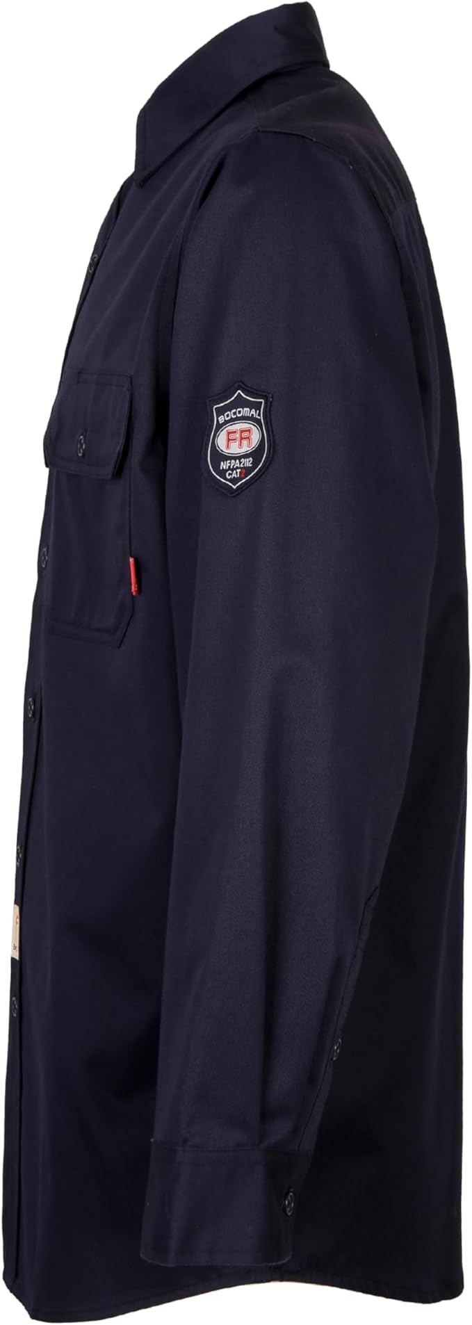 BOCOMAL FR Shirts 6.25oz Lightweight Welding Shirts Flame Resistant Men's Fire Retardant Shirt