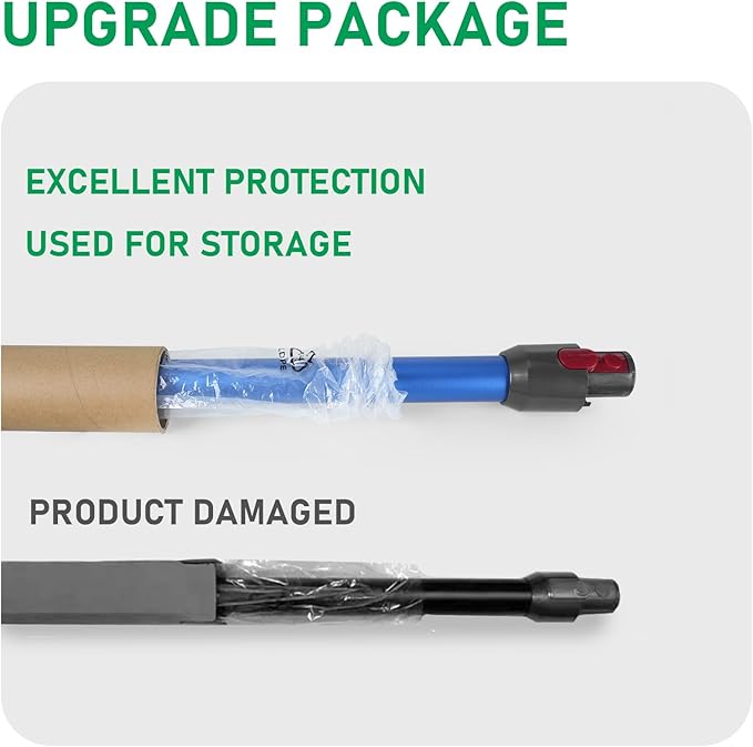 Replacement Extension Wand Tube Quick Release Compatible with Dyson V15 V11 V10 V8 V7 Vacuum Accessories Parts, 28.7in Extension Cleaner Attachment for Home Office Blue