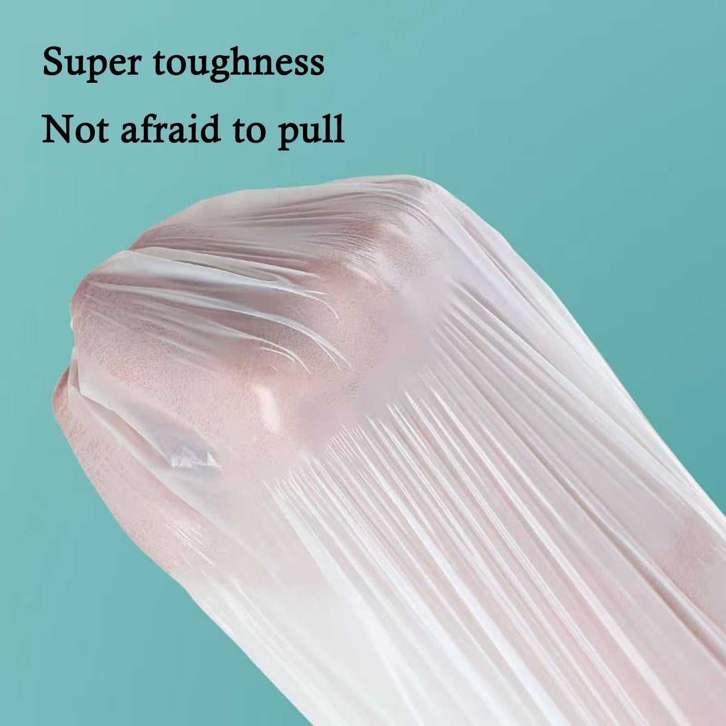 Ultra Thick Heavy Duty Plastic 16-18 Gallon Drawstring Trash Bags White Leak Proof Large Garbage Bags for Tall Kitchen Home Office Outdoor (18 Gallon Drawstring Trash Bags)