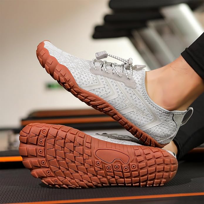 UBFEN Water Shoes Aqua Swim Shoes Mens Womens Beach Sports Quick Dry Barefoot for Boating Fishing Diving Surfing