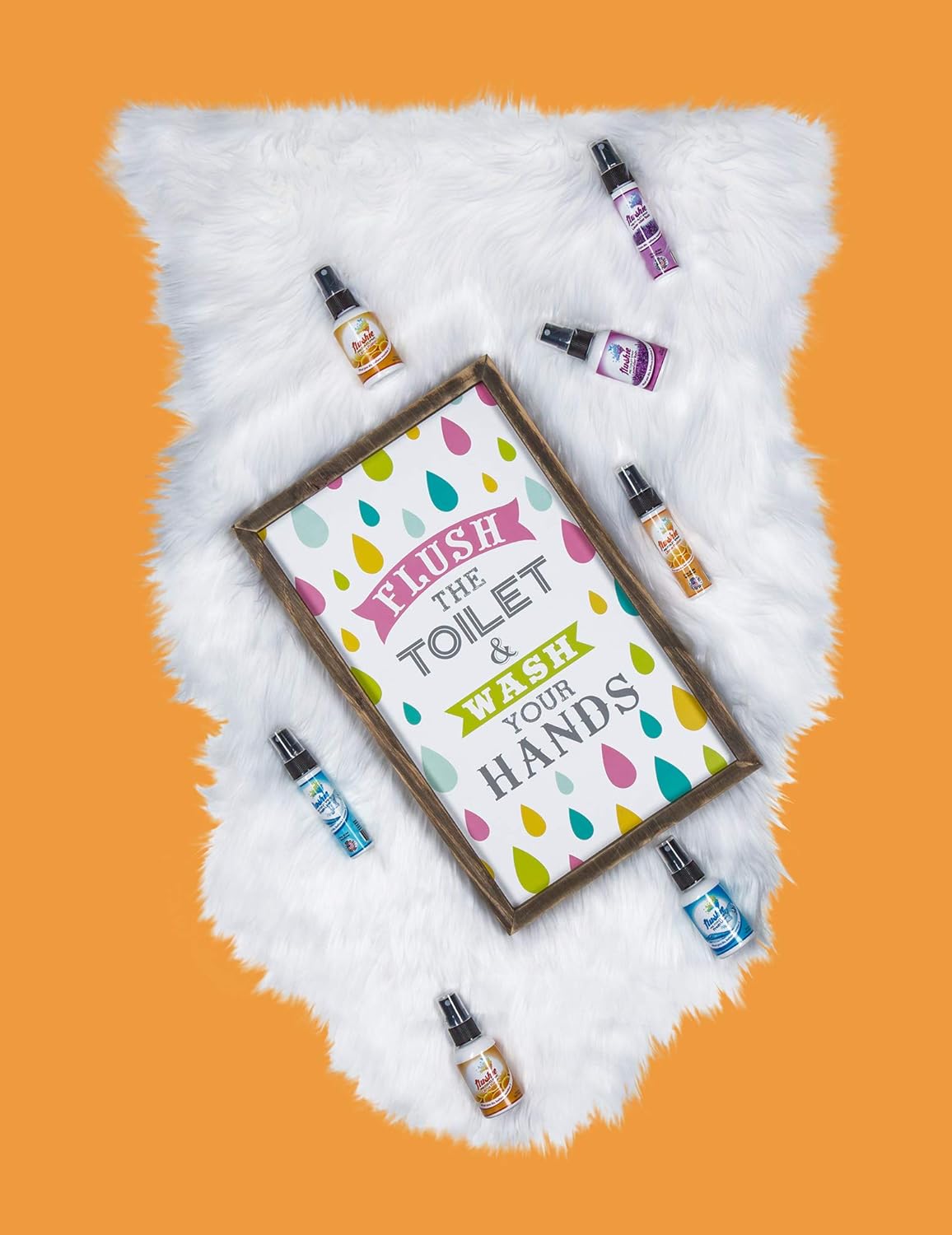 Flushie Pre-Toilet Spray for Poop Travel Size Toiletries Bathroom Spray for Poop Spray for Toilet Deodorizer Traveling Essentials Poop deodorizer Poop Odor eliminator… (Citrus, 2oz 2pack)