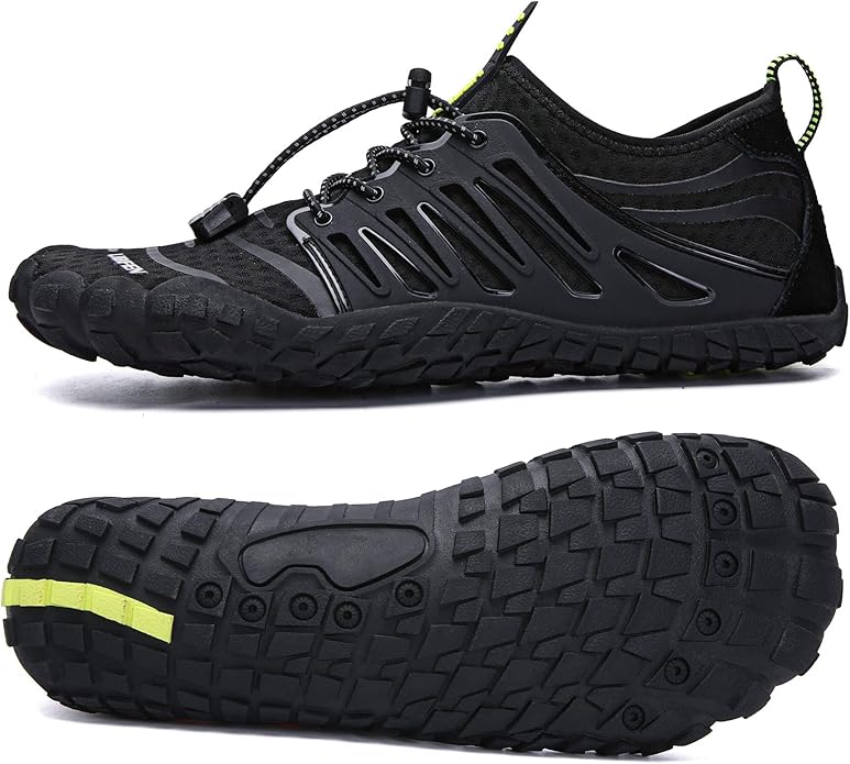 UBFEN Water Shoes Aqua Swim Shoes Mens Womens Beach Sports Quick Dry Barefoot for Boating Fishing Diving Surfing