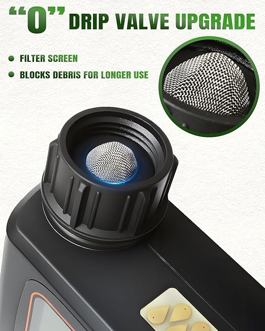 Breeze Touch 120FT Automatic Drip Irrigation Kits with Garden Timer, Garden Watering System for Lawn, Quick Connector Design Irrigation System Kit with Easy Programmable Water Timer