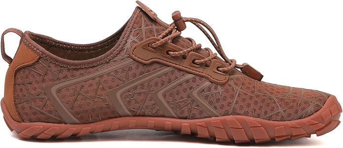 UBFEN Water Shoes Aqua Swim Shoes Mens Womens Beach Sports Quick Dry Barefoot for Boating Fishing Diving Surfing