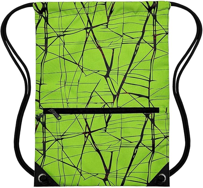 HOLYLUCK Drawstring Backpack Bag Sport Gym Sackpack