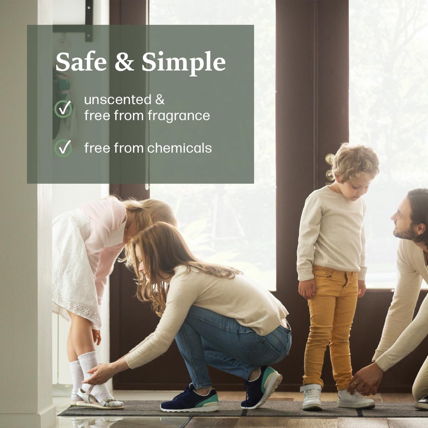 Moso Natural Shoe Deodorizer Inserts, Charcoal Odor Absorber for Shoes, Gym Bag & Boot Deodorizer, Long-Lasting Shoe Odor Elimination, Unscented Air Purifying Bags (Two Per Pack. 4 Total)