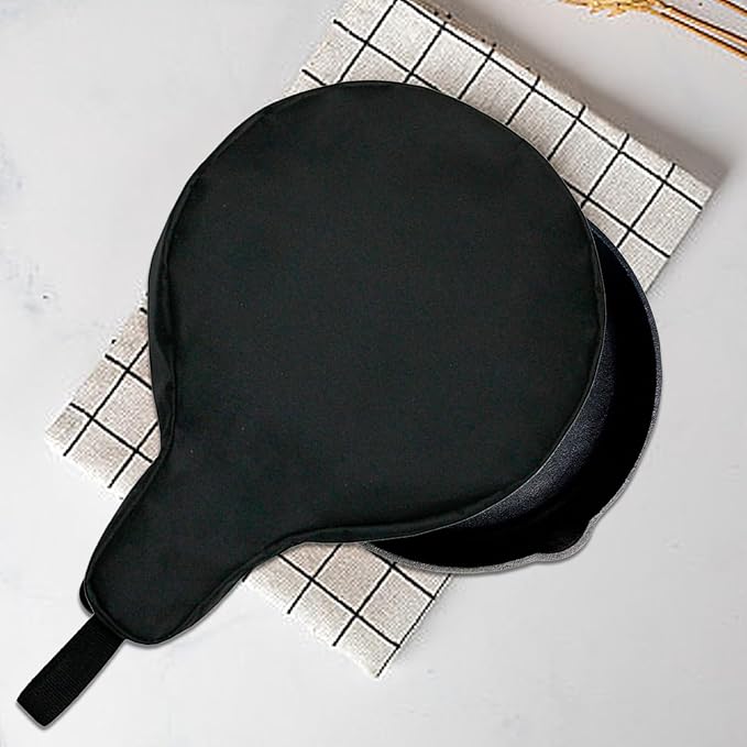 Cast Iron Camping Skillet Bag for 8'' 10'' 12'' Skillets, Skillet Pan Storage Bag Water Resistant Frying Pan Bag with Hanging Loop, Lightweight Skillet Bag for Camping Outdoors,1pcs