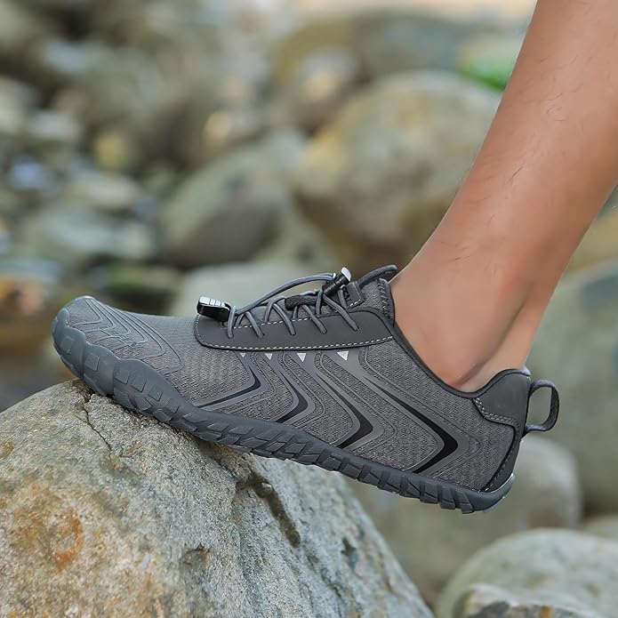 UBFEN Water Shoes Aqua Swim Shoes Mens Womens Beach Sports Quick Dry Barefoot for Boating Fishing Diving Surfing