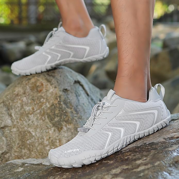 UBFEN Water Shoes Aqua Swim Shoes Mens Womens Beach Sports Quick Dry Barefoot for Boating Fishing Diving Surfing