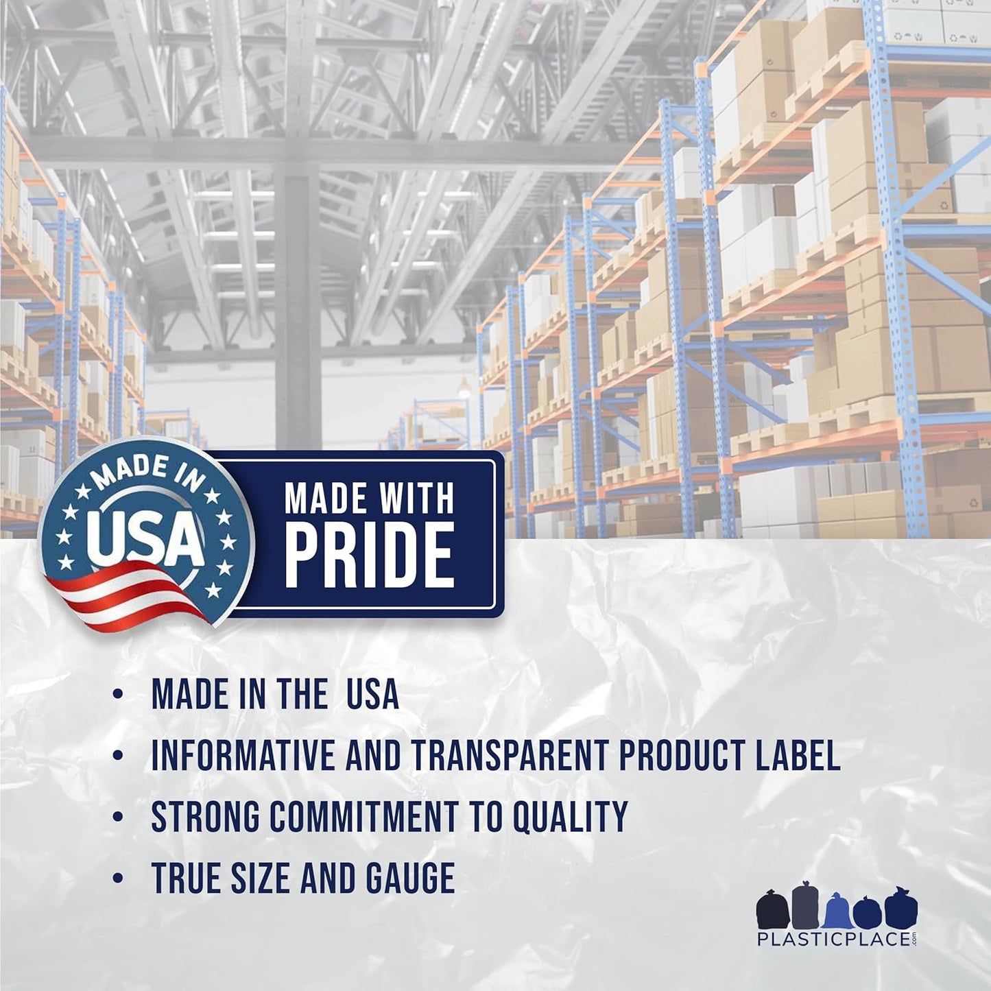 Plasticplace Custom Fit Trash Bags, Compatible with simplehuman Code G (200 Count) White Drawstring Garbage Liners 8 Gallon / 30 Liters, 17.5" x 28"