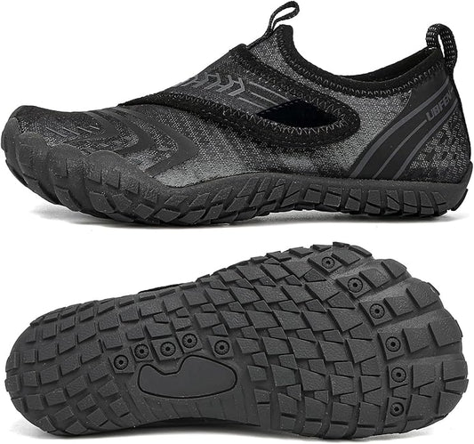 UBFEN Water Shoes for Kids Boys Girls Aqua Socks Barefoot Beach Sports Swim Pool Quick Dry Lightweight Toddler Little Big Kid