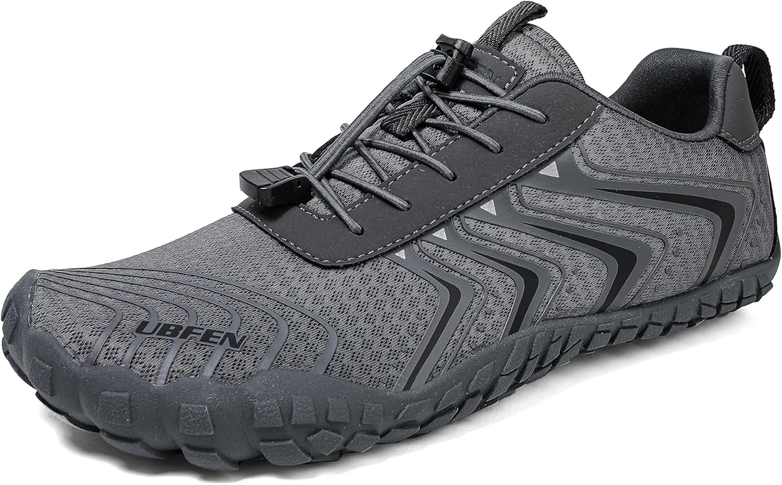 UBFEN Water Shoes Aqua Swim Shoes Mens Womens Beach Sports Quick Dry Barefoot for Boating Fishing Diving Surfing