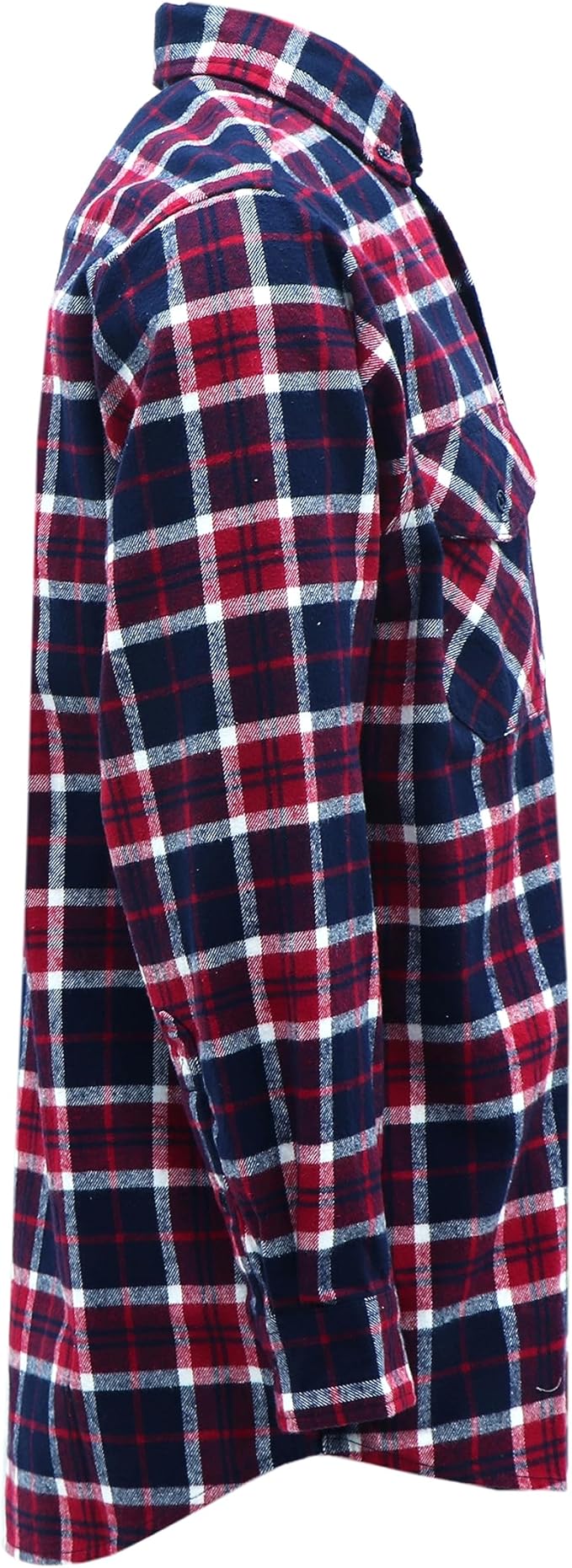 BOCOMAL FR Shirts for Men Welding Shirt Plaid 8.5oz Heavyweight Fire Retardant/Flame Resistant Welding Jacket