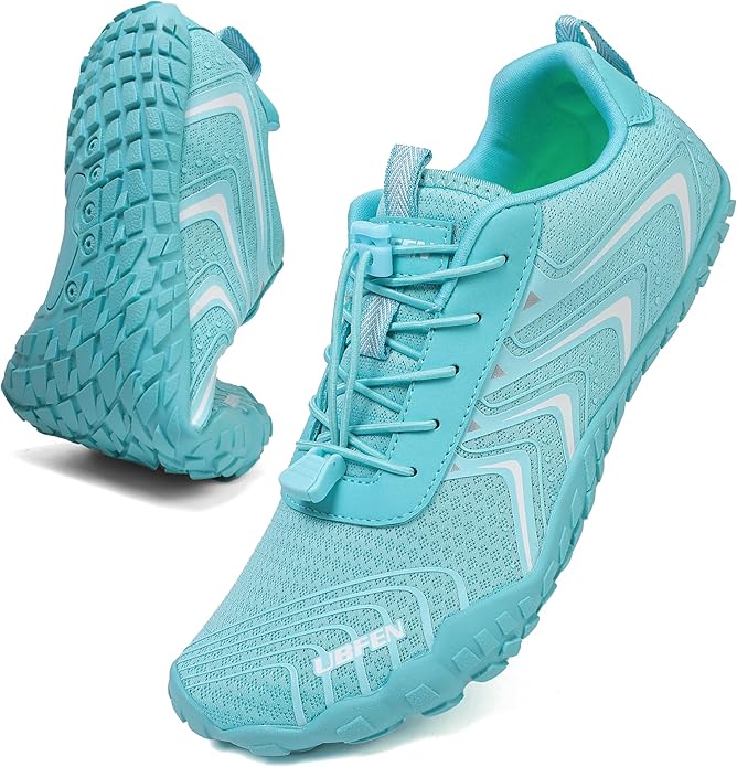 UBFEN Water Shoes Aqua Swim Shoes Mens Womens Beach Sports Quick Dry Barefoot for Boating Fishing Diving Surfing