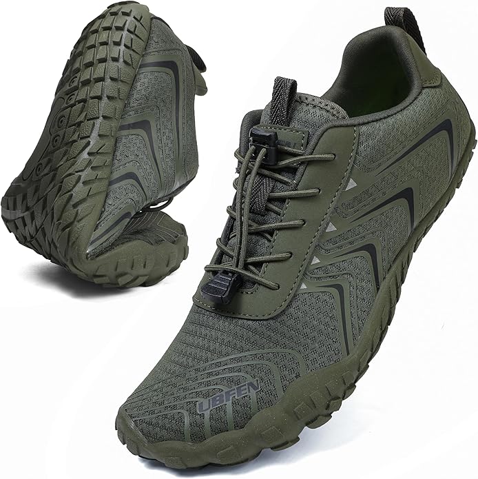 UBFEN Water Shoes Aqua Swim Shoes Mens Womens Beach Sports Quick Dry Barefoot for Boating Fishing Diving Surfing