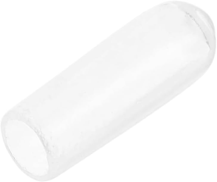 uxcell 20pcs Rubber End Caps Protective Caps 3.5mm(1/8 Inch) ID Vinyl PVC Round Tube Bolt Cap Cover Screw Thread Protectors, Clear