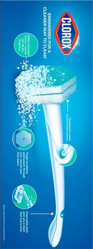 CLOROX ToiletWand, Disinfecting Wand Refill Heads - Rainforest Rush, 10 Count (Package May Vary) (Pack of 6)