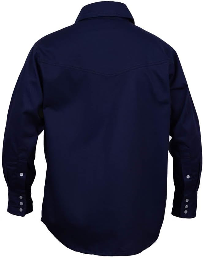Flame Resistant FR Welding Shirt - 100% C - 9 oz