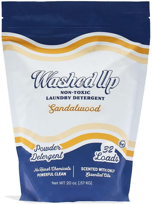 Laundry Detergent Powder | Safe for Sensitive Groups | Powerful Clean | Plant & Mineral-Based | Made in USA