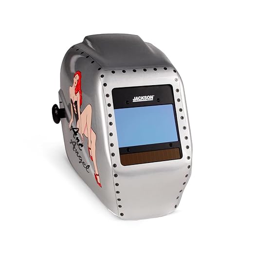 Jackson Safety Insight ADF Welding Helmet - Ultra Lightweight, Auto Darkening Welding Hood with HLX Shell Design - ANSI Z87.1 & CSA Z94.3