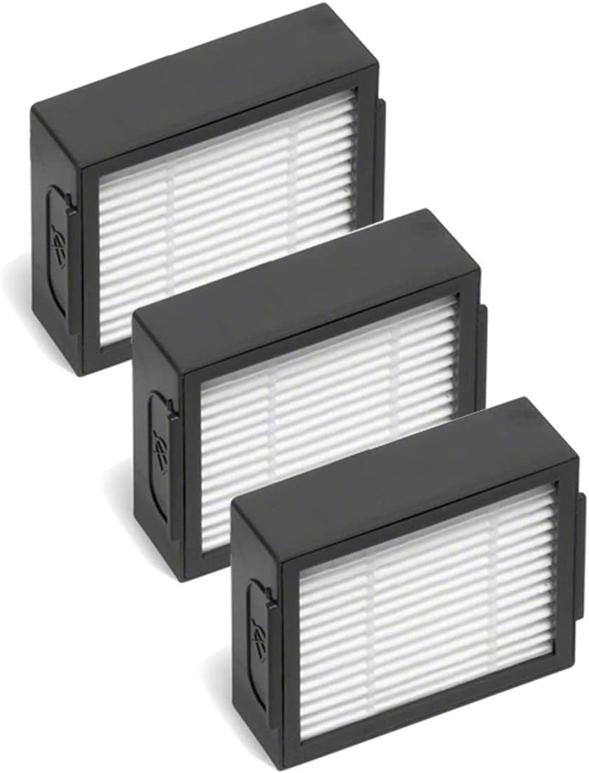 Replacement Parts Accessories for iRobot Roomba i7 i6 i8 i3 i4 i1 e5 e6 I E Series Vacuum Cleaner Includes 1 Pack Roller Brush, Front Caster Wheel, 3 Pack Filter, Side Brush