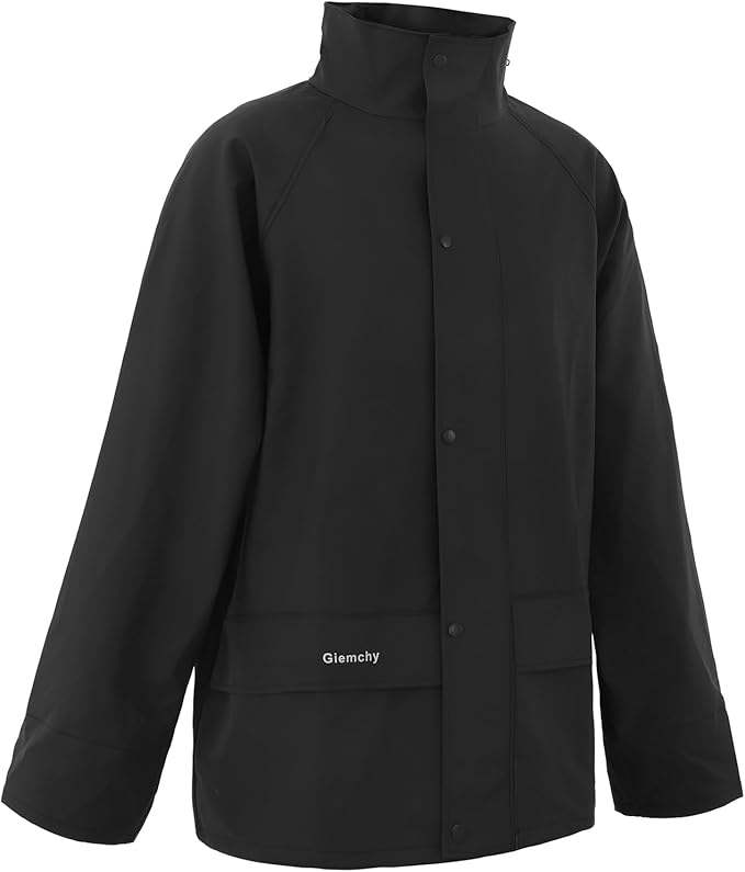 Rain Suit For Men & Women Waterproof Heavy Duty Rain Gear Reflective Jacket for Fishing Outdoor Work Raincoats