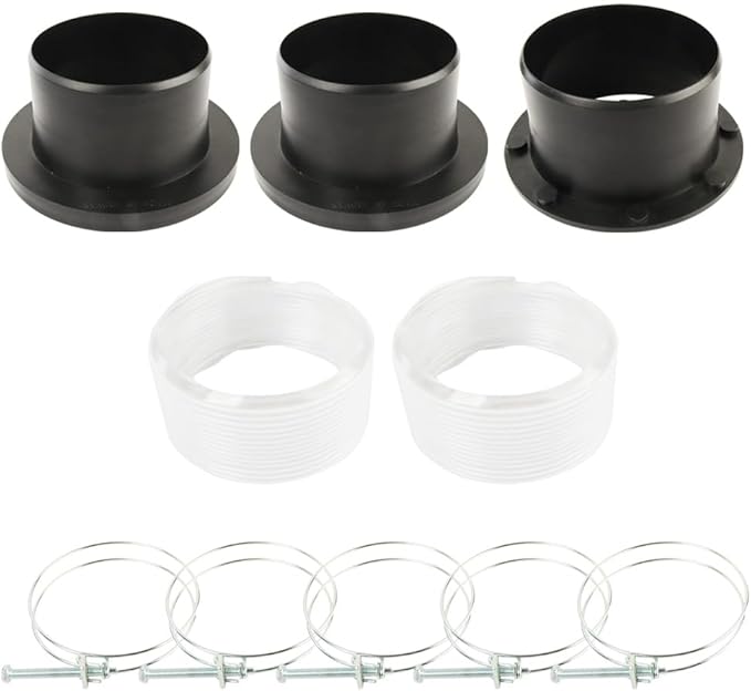 O'SKOOL 4" Port Magnetic Dust Collector System, Magnetic Dust Collection Fittings for Dust Collector/Vacuum Fittings