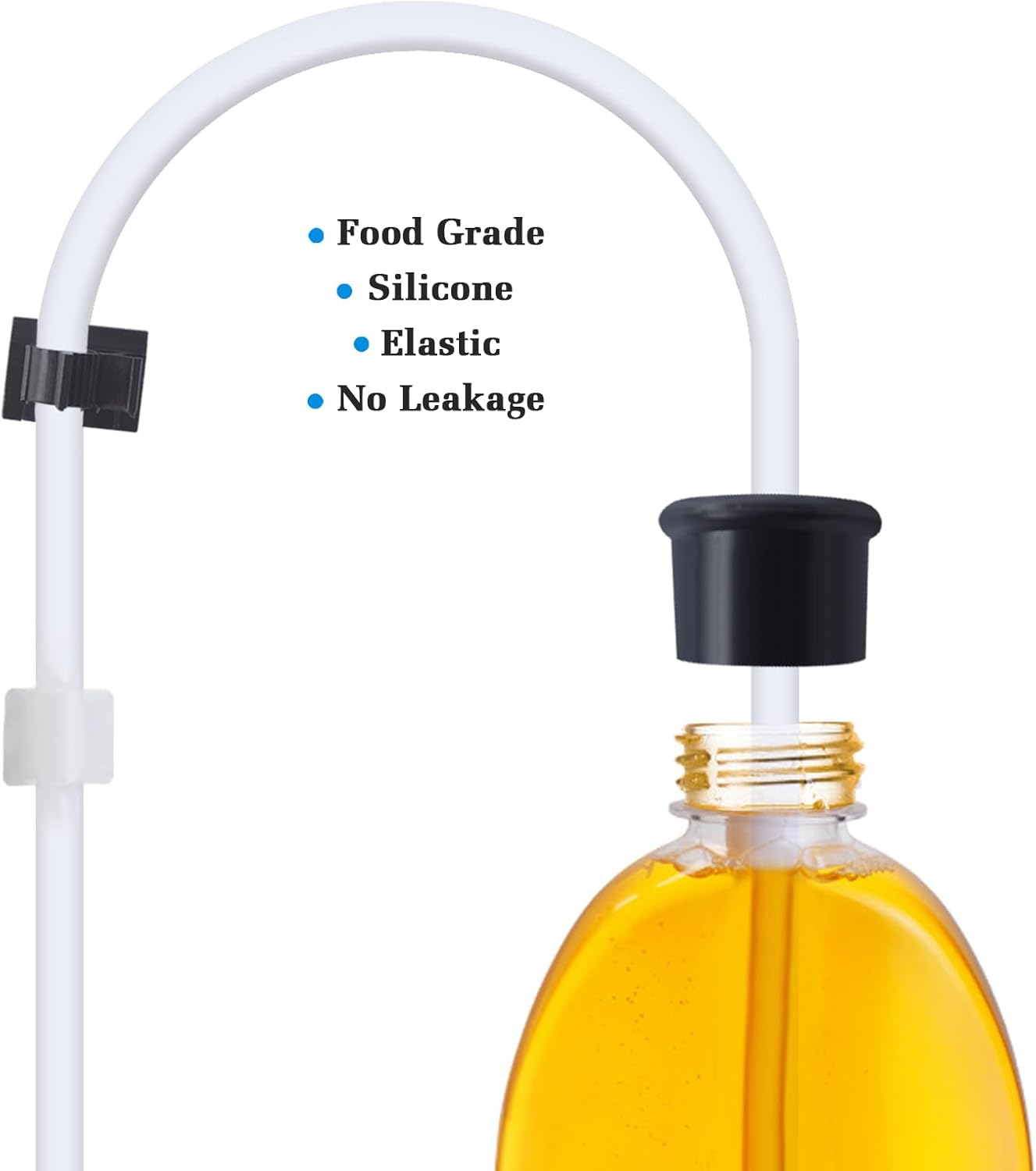 Soap Dispenser for Kitchen Sink and Extension Tube Kit, Stainless Steel Countertop SoapDispenser with 47 Inches Tube Connects Directly to Soap Bottle, Hand and Dish Soap Dispenser Pump （Golden）