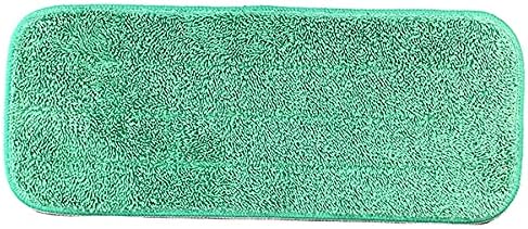 Arkwright Spray Mop Replacement Pads - (Pack of 12) Bulk Microfiber Flat Dry and Wet Refill Mop Pads Floor Cleaning, Compatible with Bona and Rubbermaid, Fits All Mop Heads, 13 in, Green