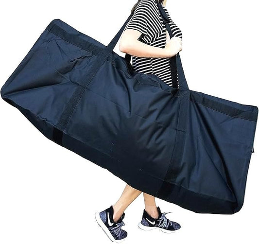 50-inch Heavy Duty Extra Large Duffle, Collapsible Storage Bag, Luggage, Extra Large Storage, Sports Equipment Bag, Camping, Travel, Military, Big Foldable Duffle Bag for Travel