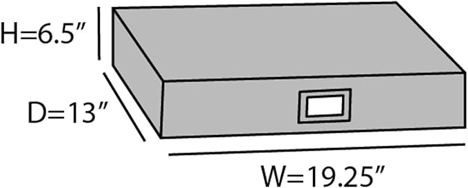 Covermates Keepsakes - Serveware Storage - Padded Protection - ID Window - Stain Resistant - Machine Washable - China Storage, Red