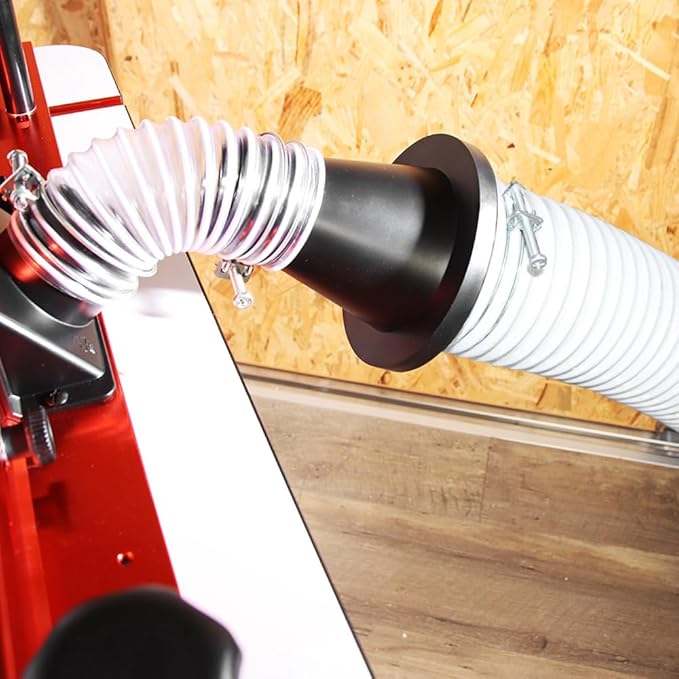 O'SKOOL 2-1/2" Dust Collection Steel Port, 2 Pack, for 4-inch Magnetic Dust Collection Coupler (Magnetic Port is not Included)