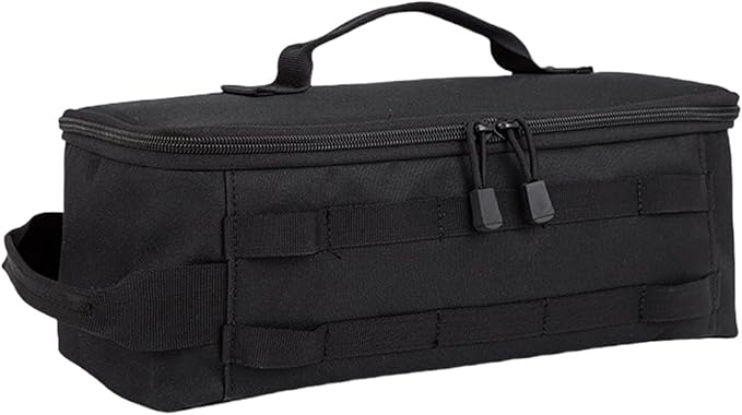 Picnic Backpack, Portable Camping Cookware Bag Outdoor Carrying Picnics Tableware Organizers Large Capacity Utensils Storage Bag Enduring