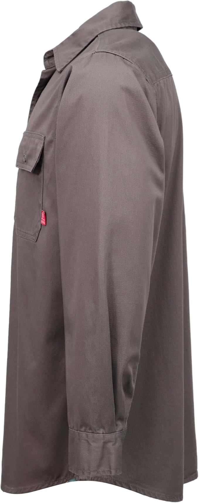 TICOMELA FR Shirts for Men Flame Resistant Shirt CAT2 Light Weight 6.5oz Fire Retardant Men's Welding Shirt