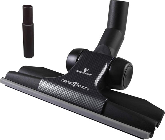Wessel-Werk RD 285 Designation™ 3-in-1 Vacuum Floor Brush Attachment Set — Ultra-Thin Nozzle with Microfiber Wet/Dry Mop & Pet Hair Carpet Tool (Designation™ 3-in-1 Set)