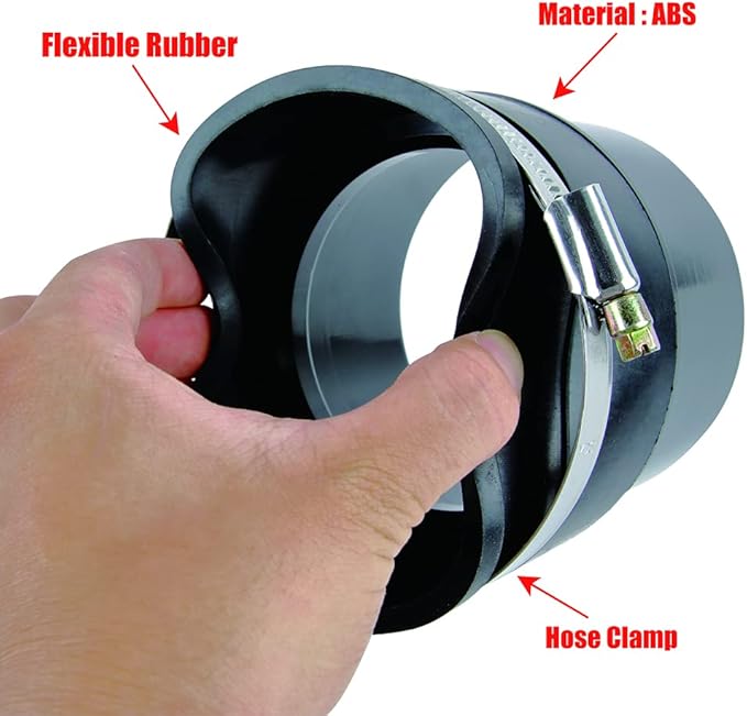 O'SKOOL 4-Inch Dust Collector Fitting Vacuum Tool Port Adapter