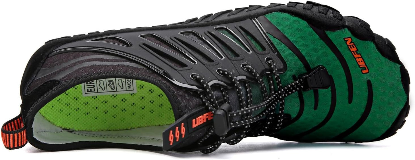 UBFEN Water Shoes Aqua Swim Shoes Mens Womens Beach Sports Quick Dry Barefoot for Boating Fishing Diving Surfing