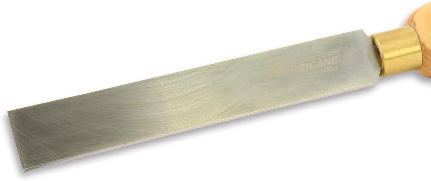 HTT-118, High Speed Steel, 1" Square Scraper for Woodturning