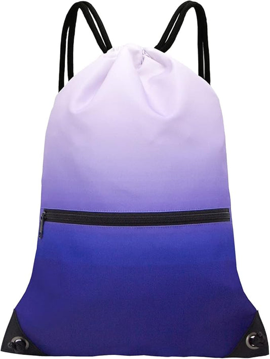 HOLYLUCK Drawstring Backpack Bag Sport Gym Sackpack
