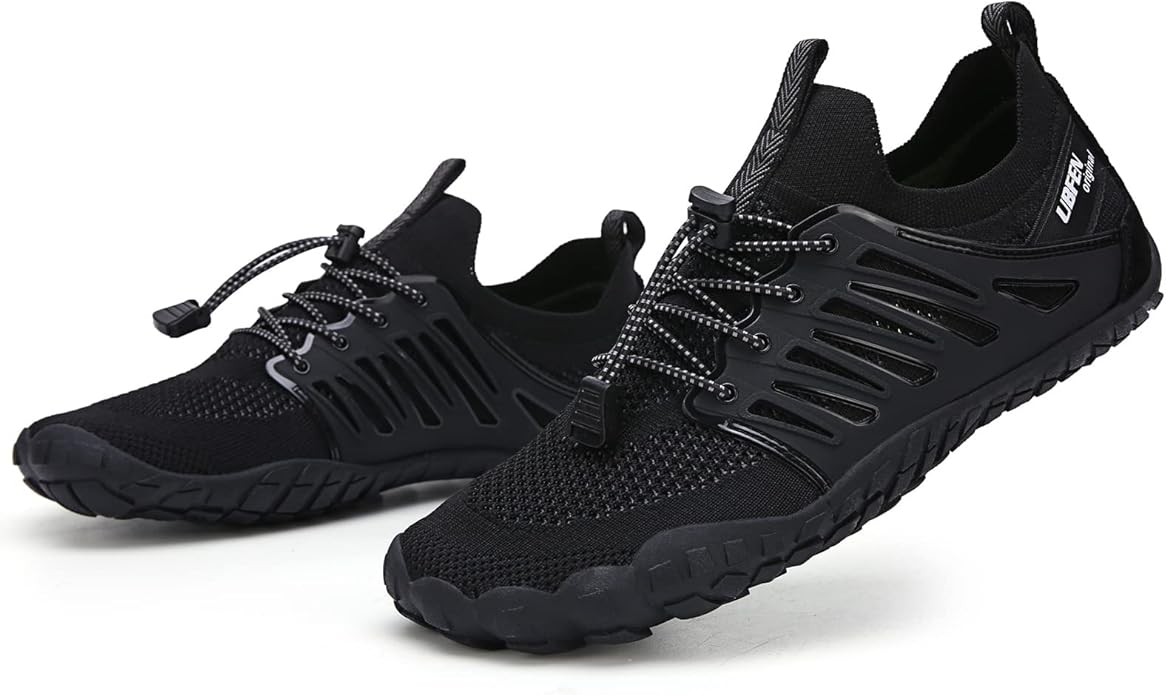 UBFEN Water Shoes Aqua Swim Shoes Mens Womens Beach Sports Quick Dry Barefoot for Boating Fishing Diving Surfing