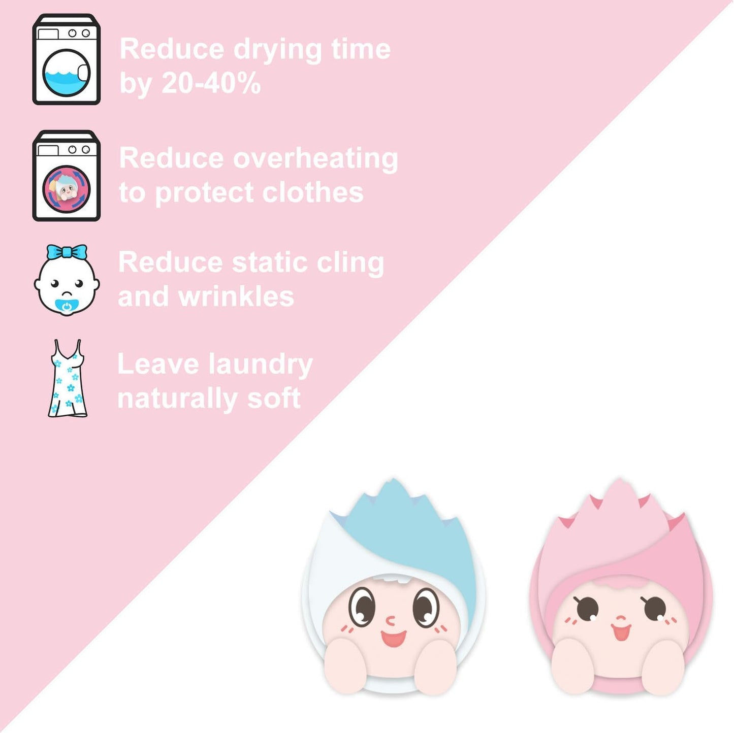 XL Organic Premium Reusable Wool Dryer Balls 6 Pack-100% New Zealand Wool,Reusable for 2000+ Loads,Natural Fabric Softener Ball,Hypoallergenic Baby Safe & Chemical Free to Reduce Sticky Wool