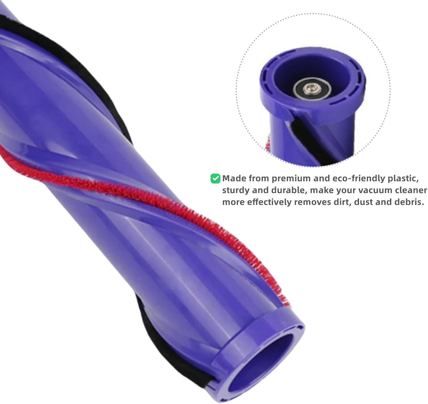 Brush Roll for Dyson V12 V10 Slim SV12 SV20 Vacuum Motorbar Cleaner Head 215343-05, Bar Assembly Replacement