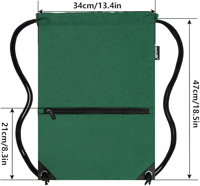 HOLYLUCK Drawstring Backpack Bag Sport Gym Sackpack