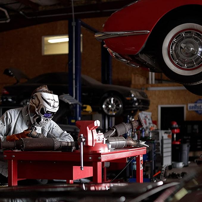 Jackson Safety Premium Graphic Welding Hood with ADF - Ultra Lightweight Auto Darkening Welding Helmet - ANSI Z87.1 (Multiple Styles)