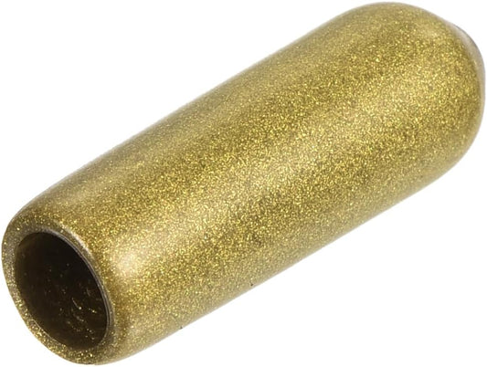 uxcell 20pcs Rubber End Caps 4.5mm ID Vinyl Round Tube Bolt Cap Cover Thread Protectors Gold