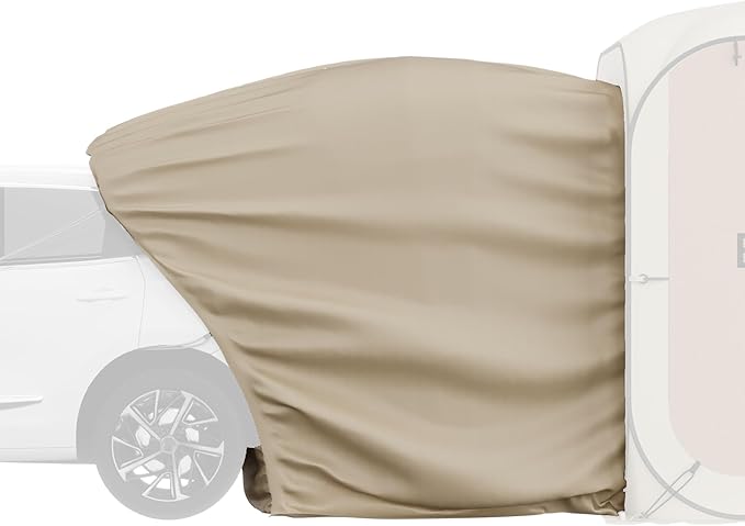 East Oak SUV Tailgate Tent Extension | Camping Shade for SUV, Truck & Hatchback | Windproof & Waterproof Canopy for Outdoor Adventures | Designed for 6x6 FT East Oak Camping Tent