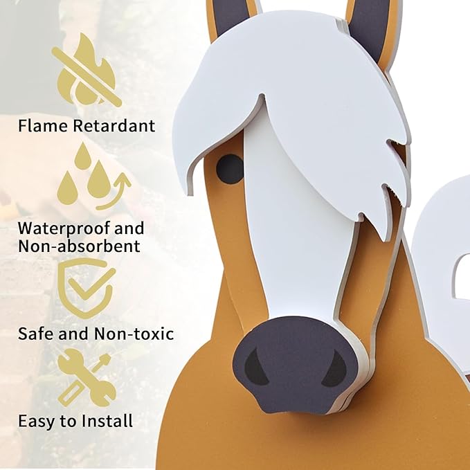 Horse Planter, Pet Shape Garden Pots Plant Pots for Indoor/Outdoor Gardens Decoration, Cute, Surprise Gifts/Souvenirs for Pet Lovers (Large)